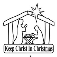 ChristChristmasMagnet