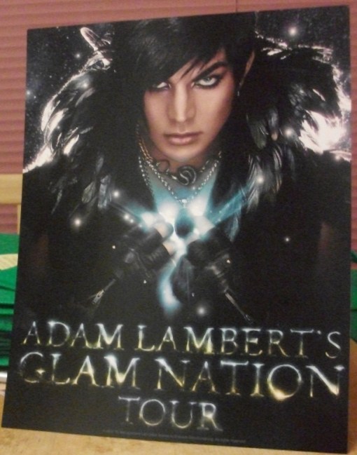 Adam swag from his concert in Houston
