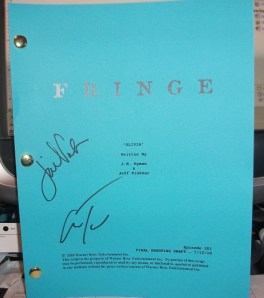 Signed Fringe script